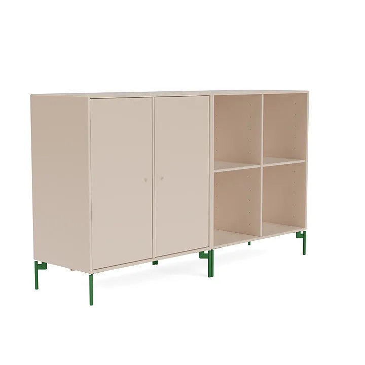 Montana Pair Classic Sideboard With Legs, Clay/Parsley