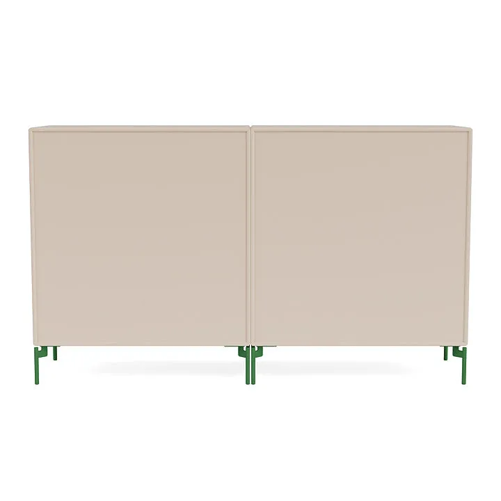 Montana Pair Classic Sideboard With Legs, Clay/Parsley