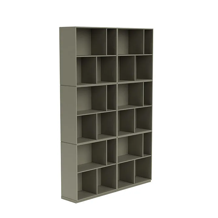 Montana Read Spacious Bookshelf With 7 Cm Plinth, Acacia
