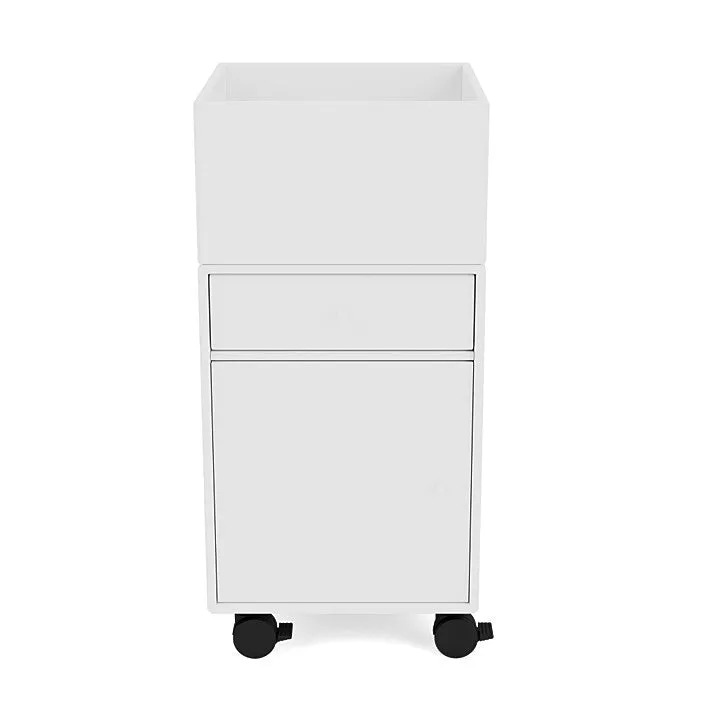 Montana Runner Office Unit On Castors, New White