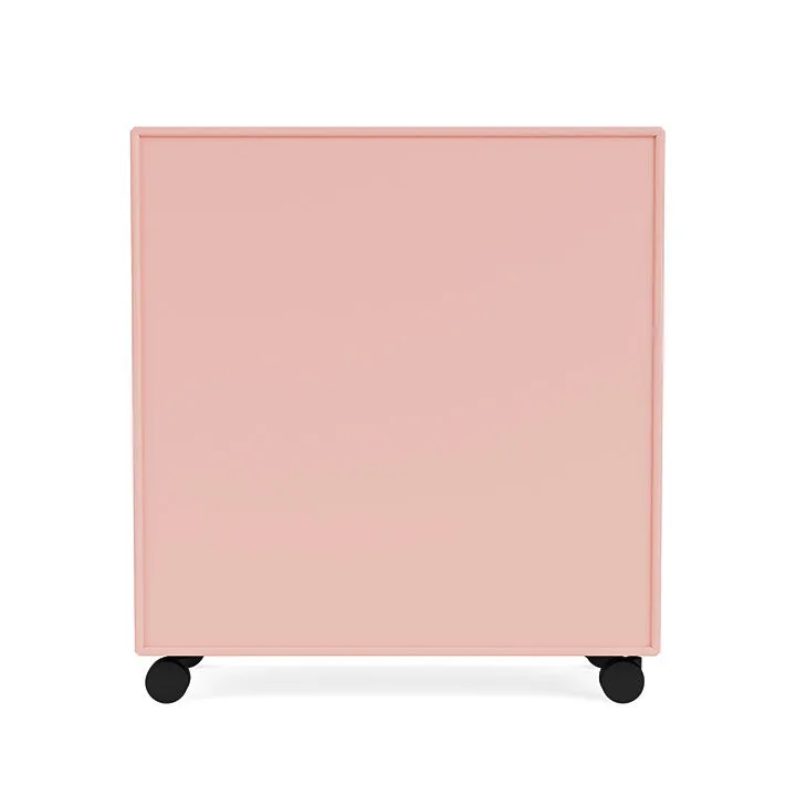 Montana Show Bookcase With Castors, Ruby
