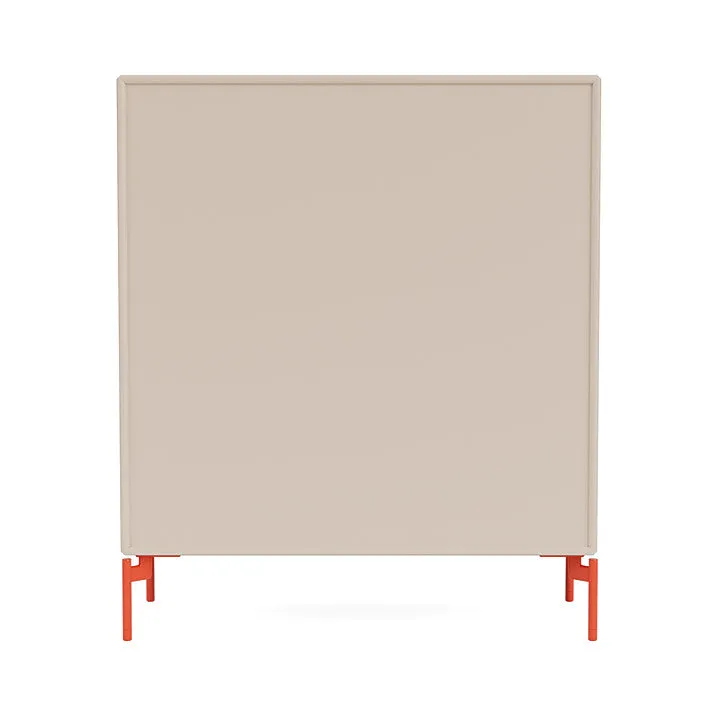 Montana Show Bookcase With Legs, Clay/Rosehip