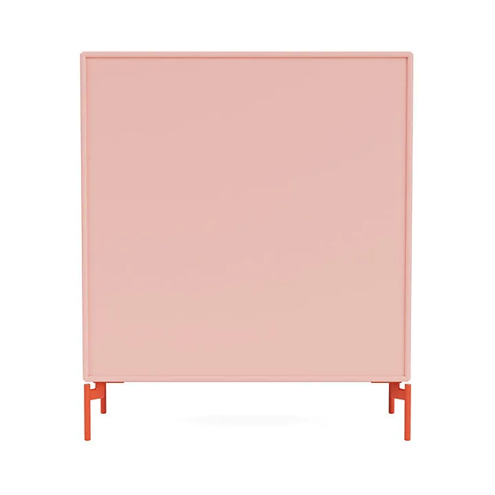 Montana Show Bookcase With Legs, Ruby/Rosehip
