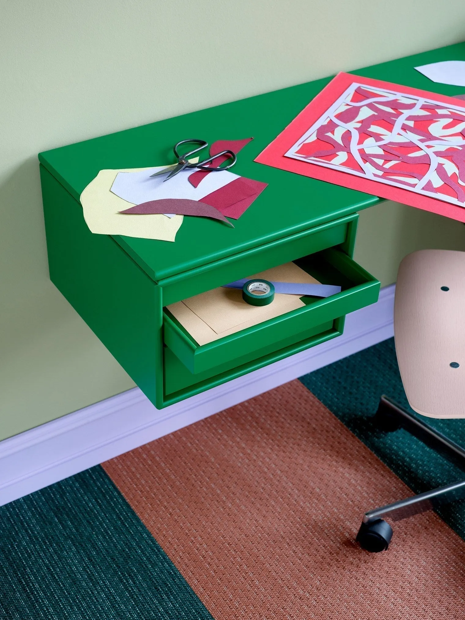 Montana Workshop Work Desk, Ruby