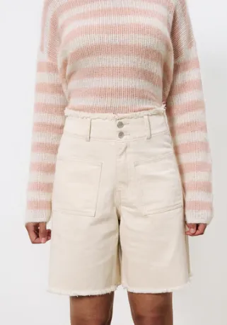 NAFISSA DENIM BERMUDA - FRNCH