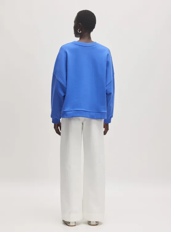 NATACHA SWEATSHIRT BLUE - EDITED