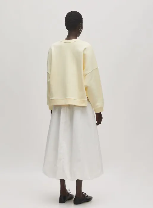 NATACHA SWEATSHIRT YELLOW - EDITED