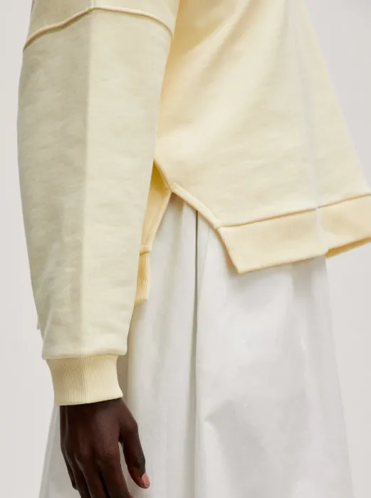 NATACHA SWEATSHIRT YELLOW - EDITED
