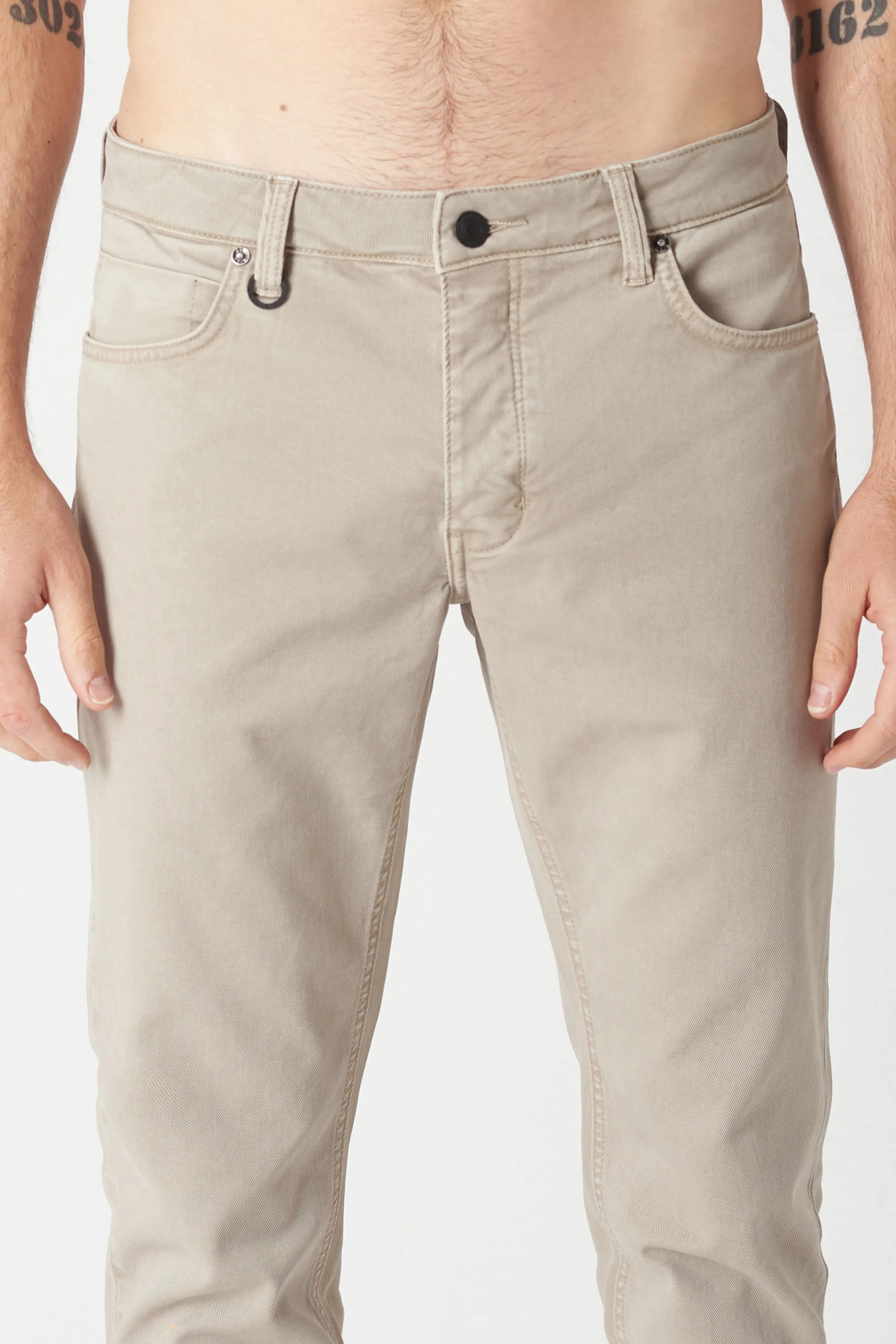 Neuw Lou Slim Twill Jean 32L Latte