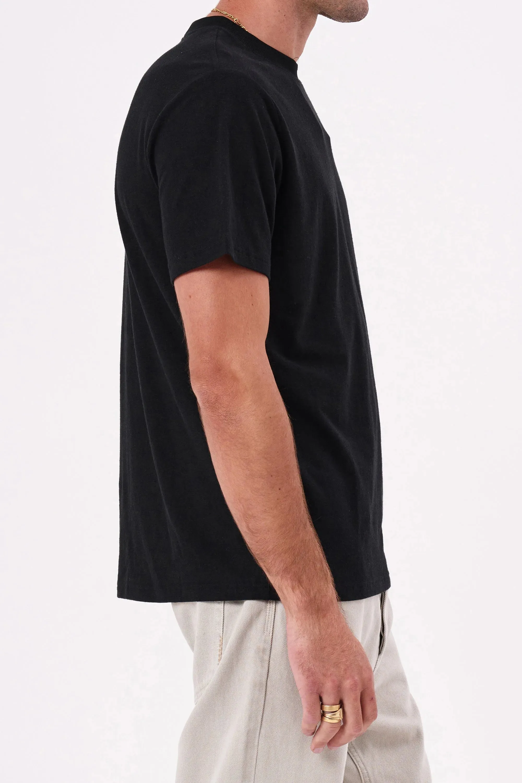 Neuw Premium Hemp Tee Black