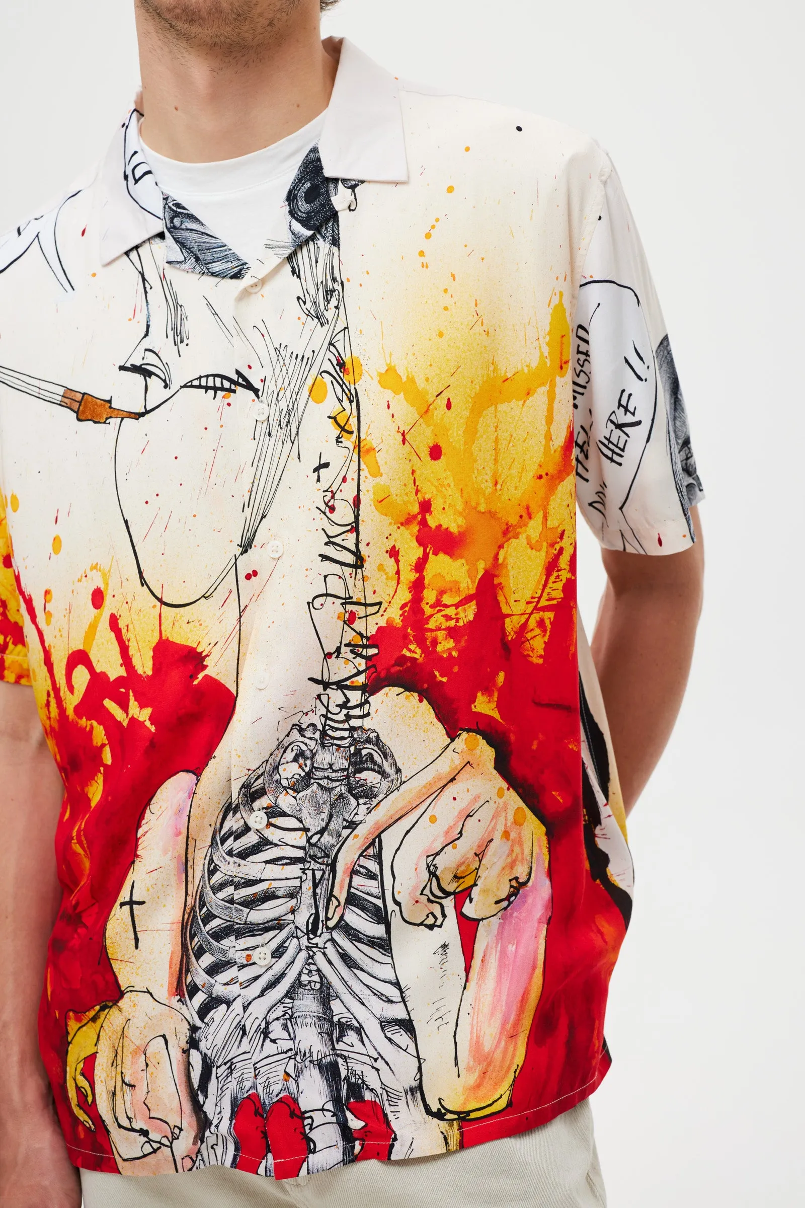Neuw Steadman Art SS Shirt 2 White