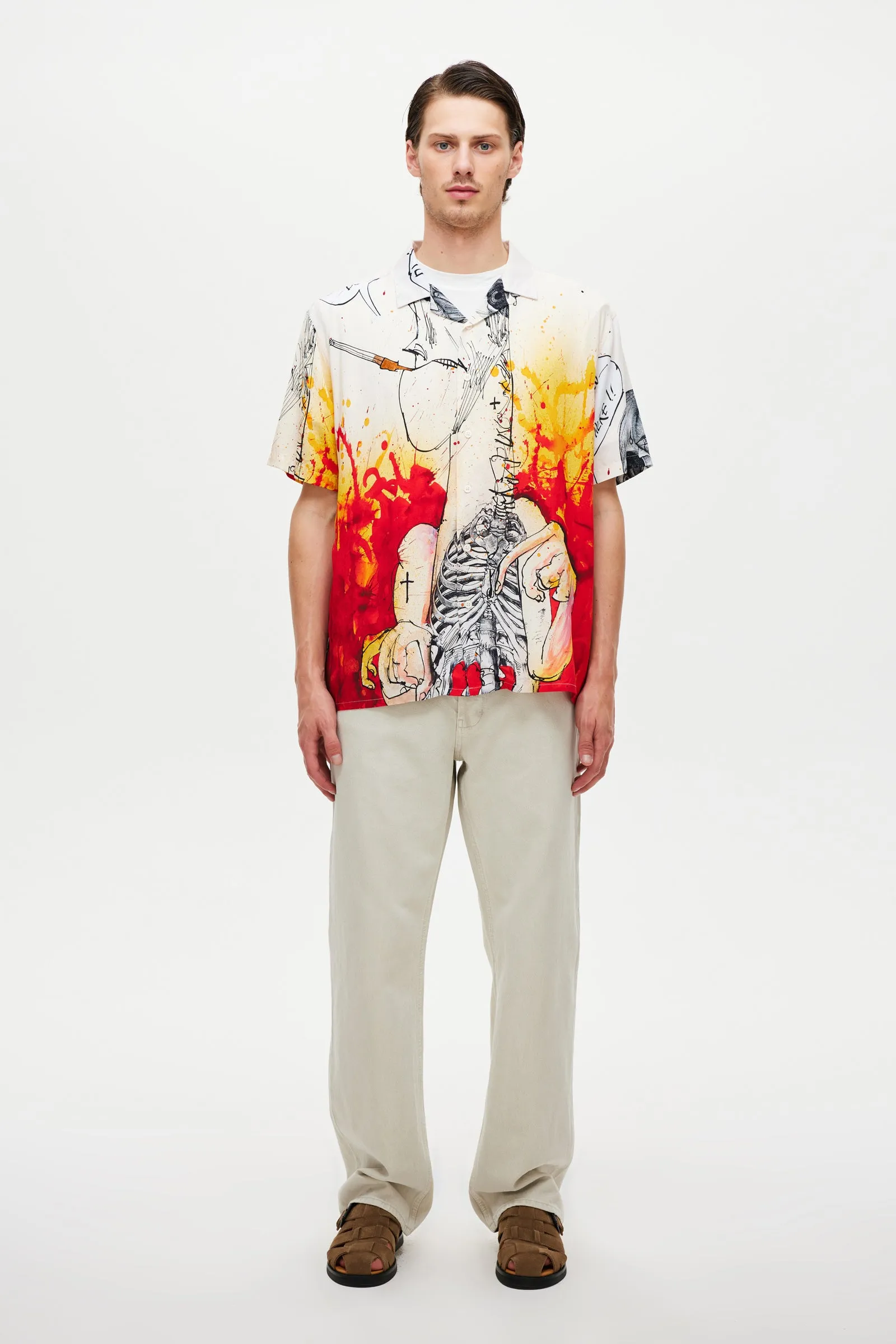 Neuw Steadman Art SS Shirt 2 White