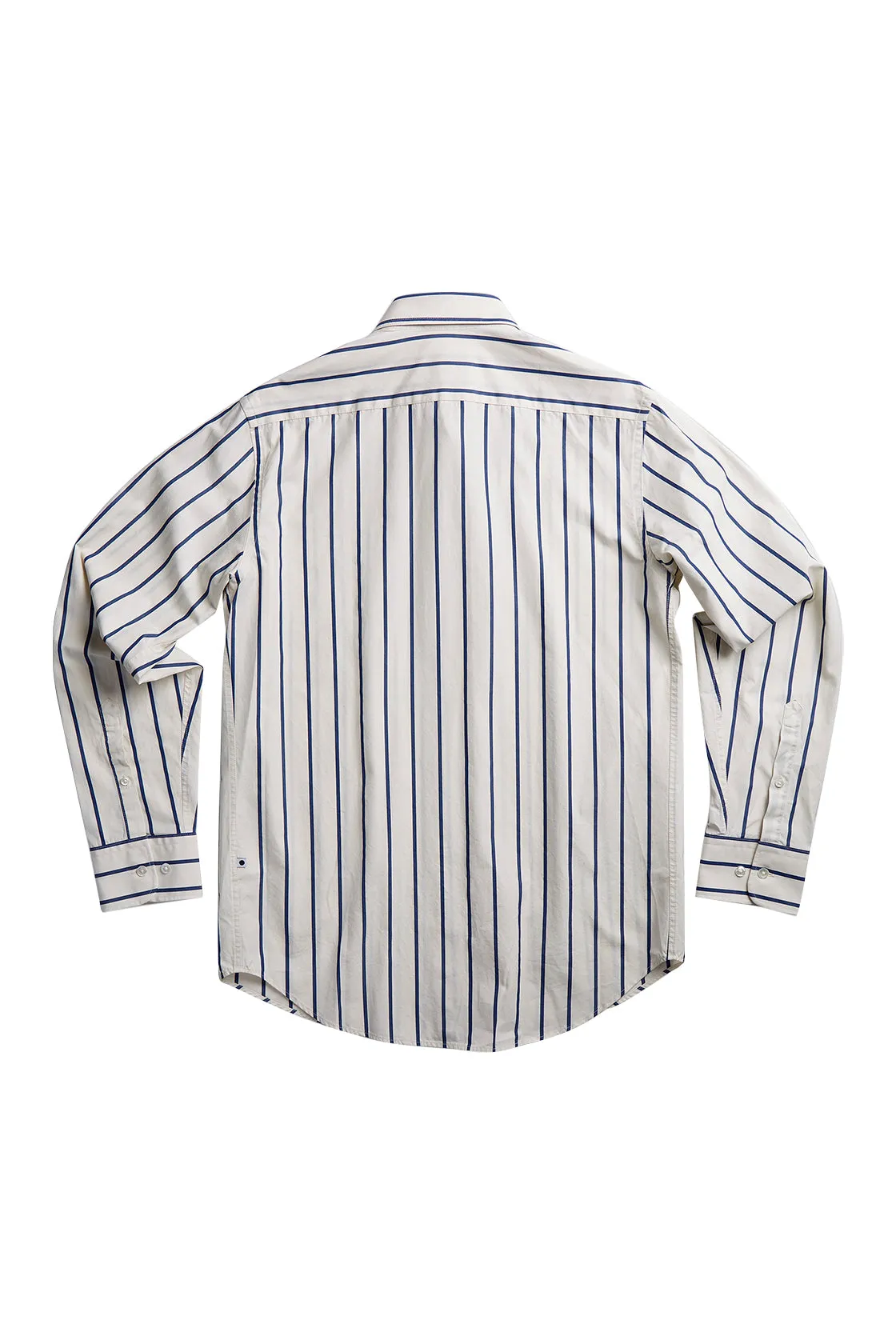 NN07 Errico Shirt White Stripe