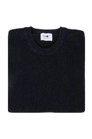 NN07 Knut Crew Neck Pullover Navy