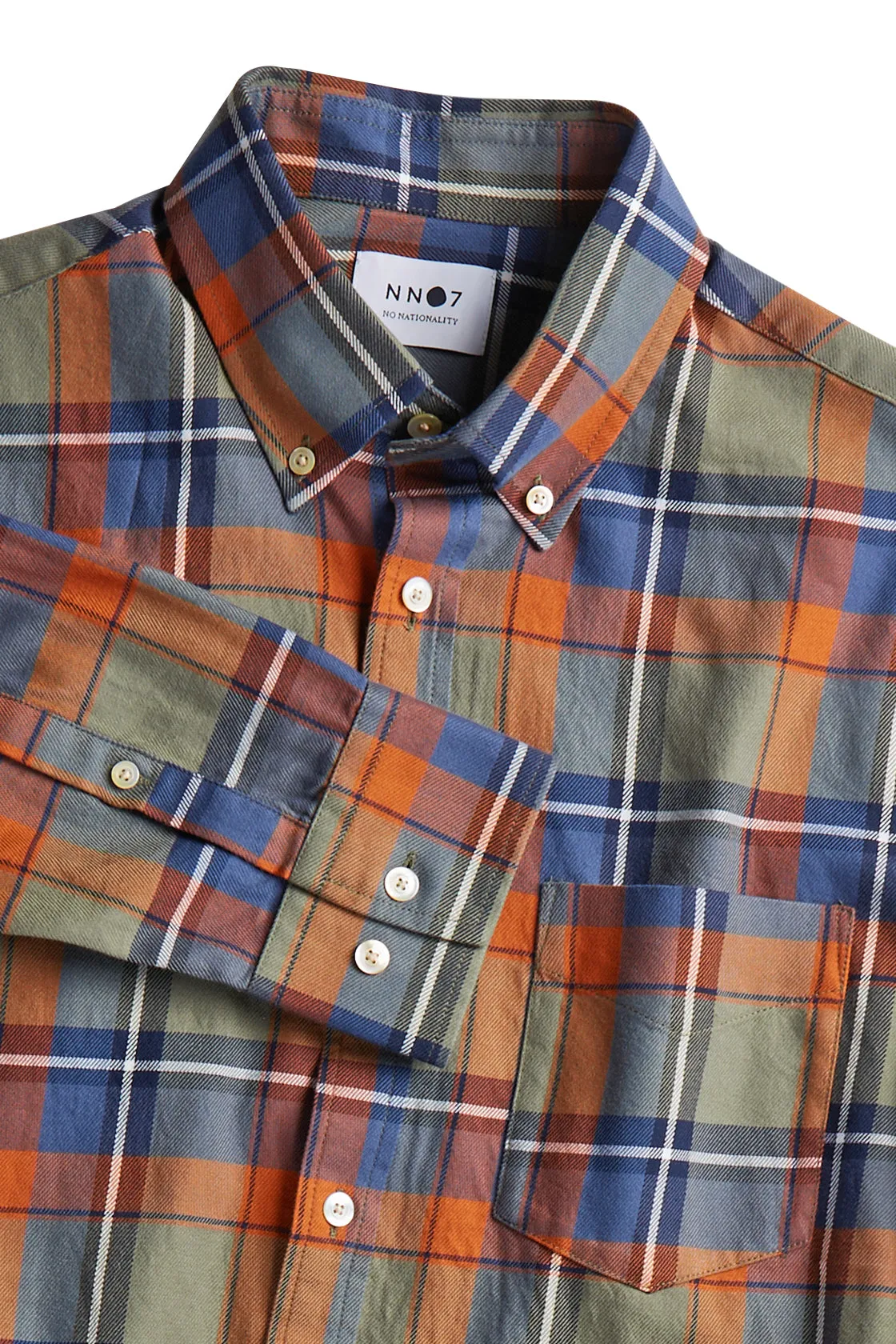 NN07 Levon Shirt Orange