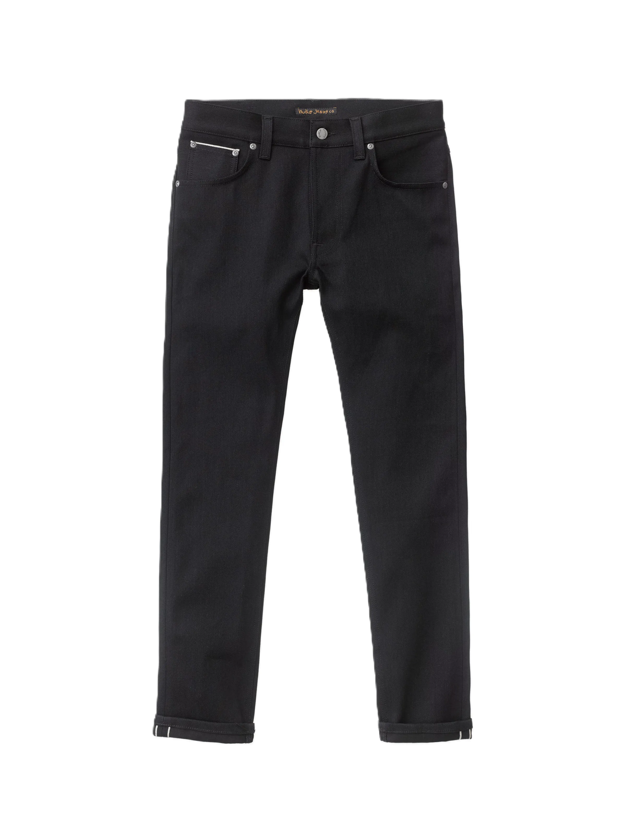 Nudie Jeans Lean Dean Dry 34L Black Selvage