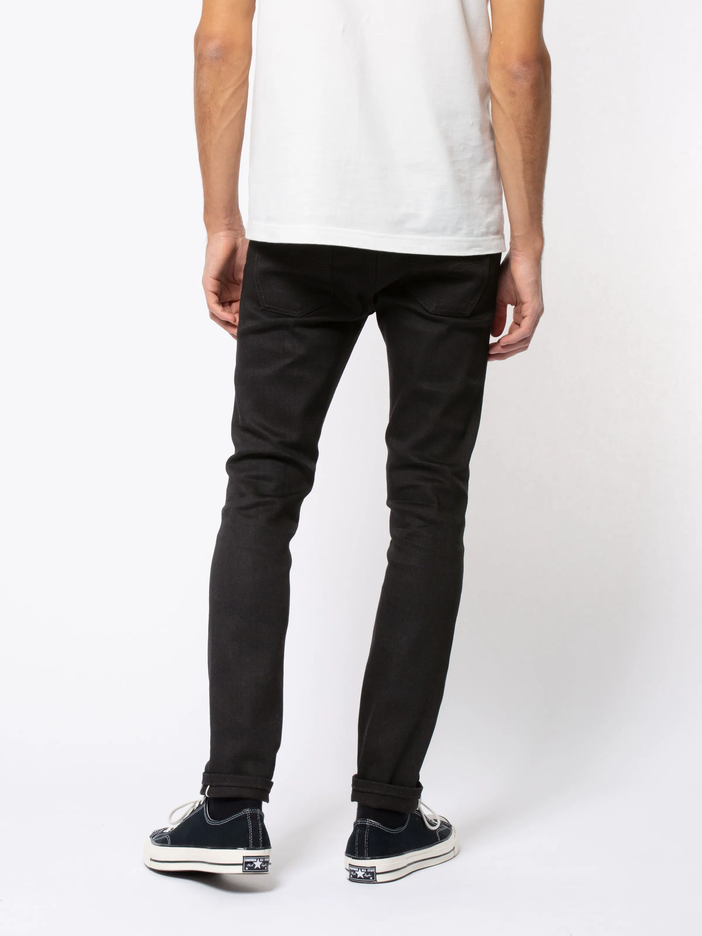 Nudie Jeans Lean Dean Dry 34L Black Selvage