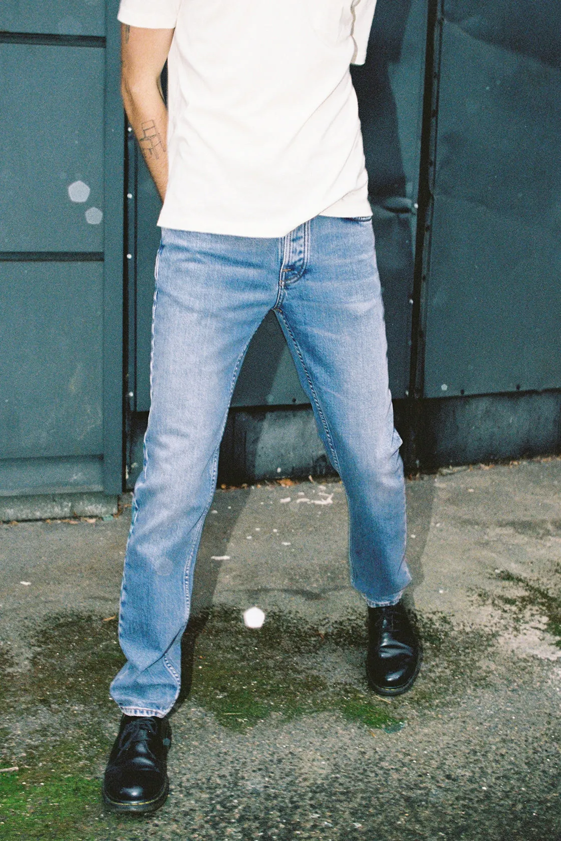 Nudie Jeans Solid Ollie Jean L34 Worn Vintage