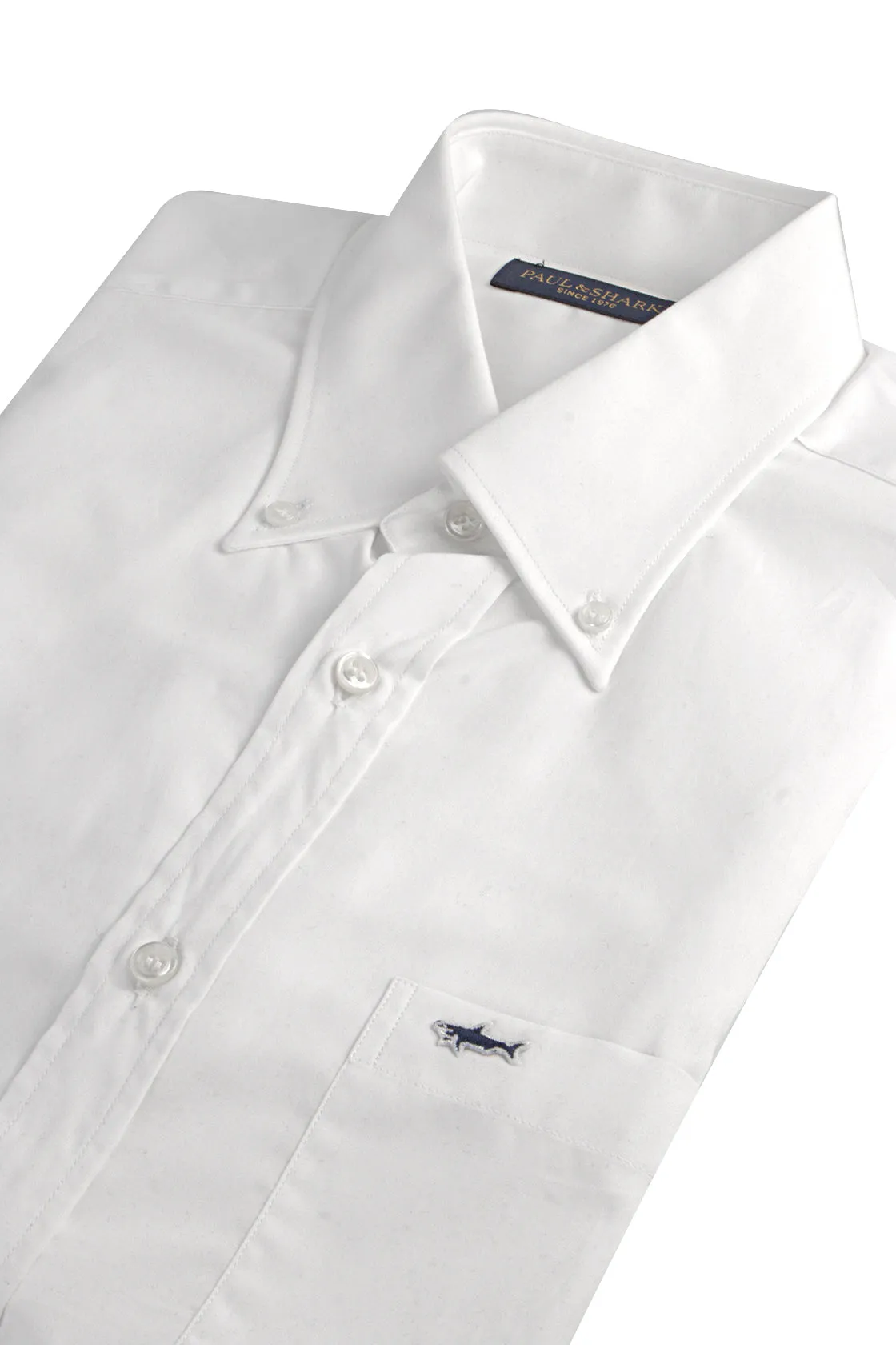 Paul & Shark LS Woven Shirt White