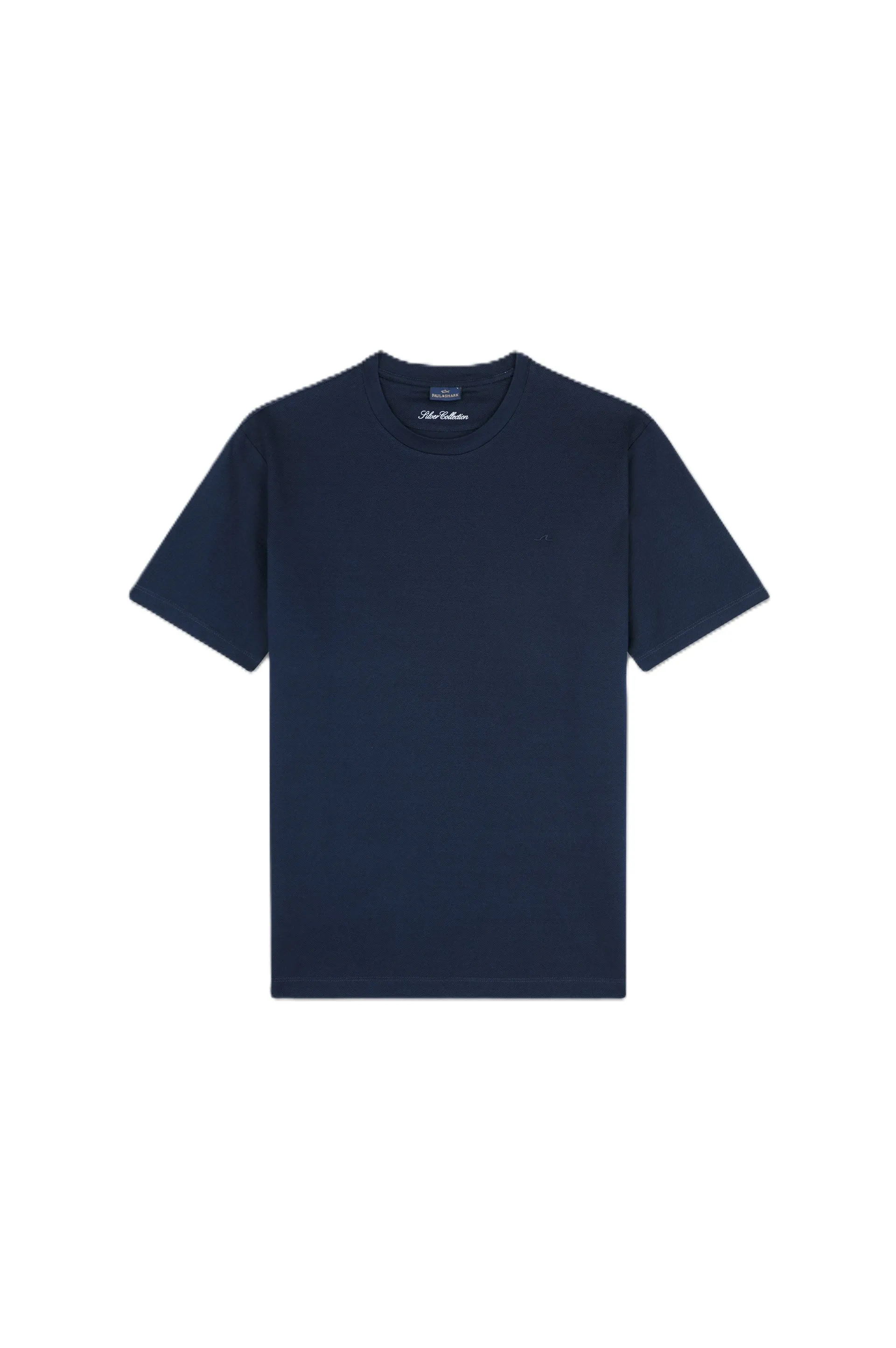 Paul & Shark Pique Cotton SS Tee Navy