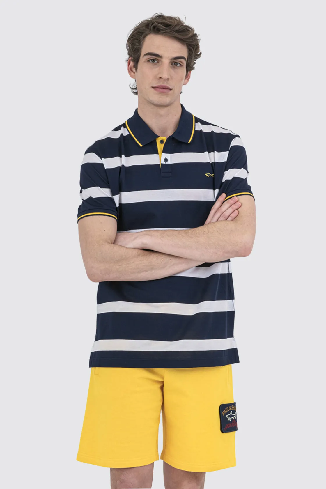 Paul & Shark Polo Navy Stripe