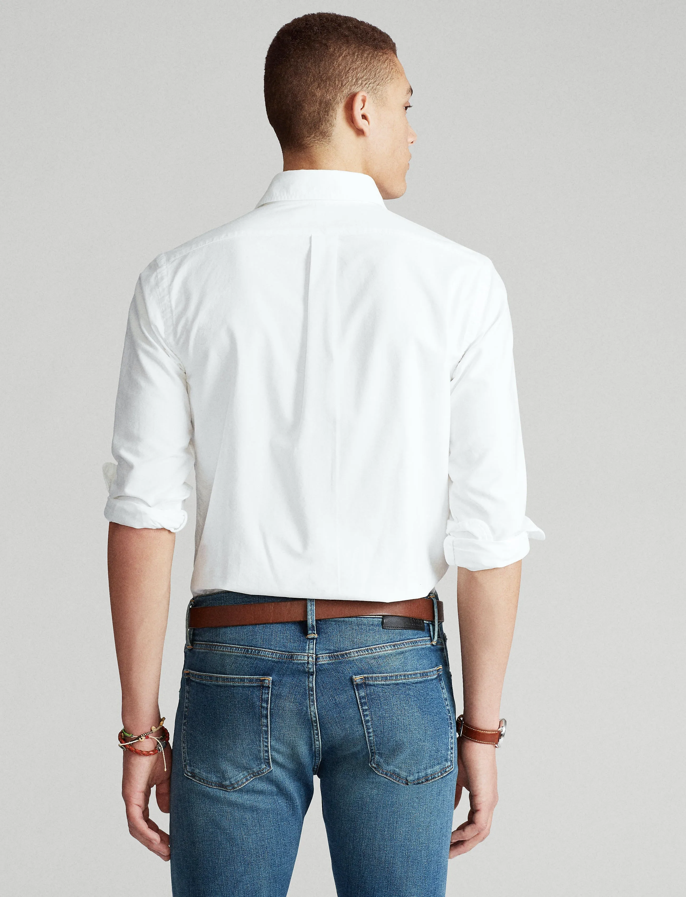 Polo Ralph Lauren Custom Fit Oxford Shirt White