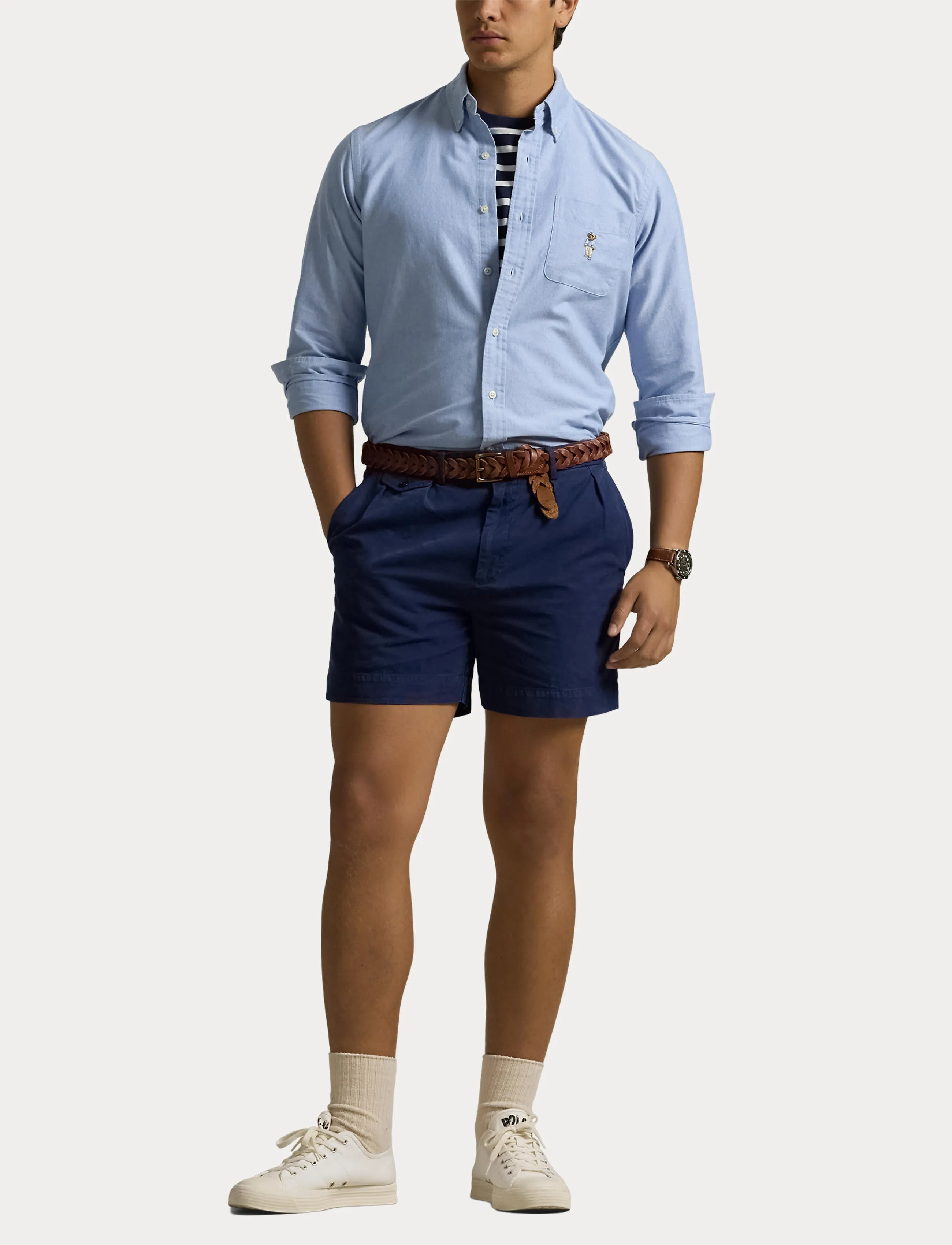Polo Ralph Lauren Custom Fit Polo Bear Oxford Shirt