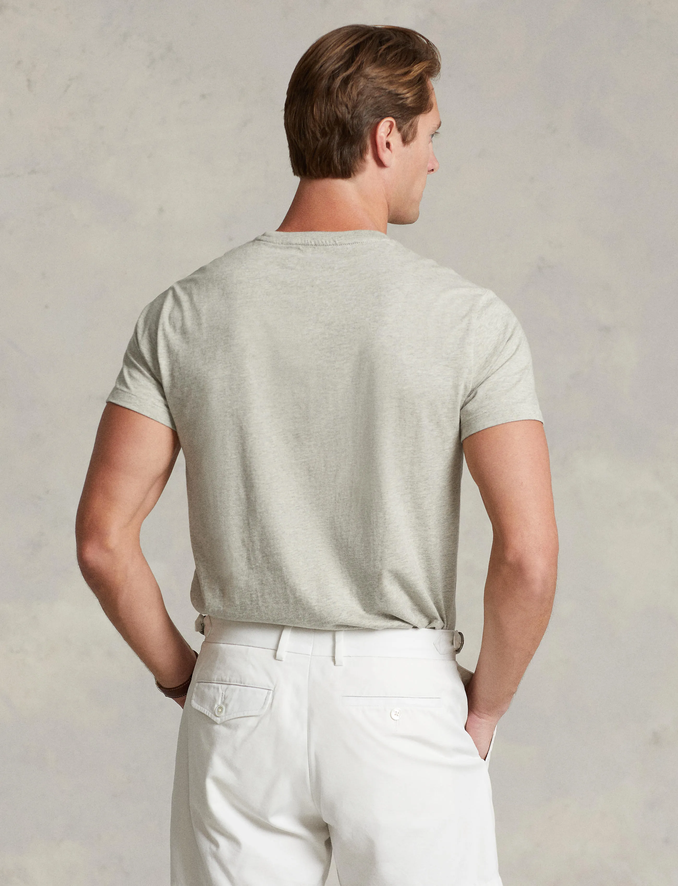 Polo Ralph Lauren Custom Slim Tee Grey