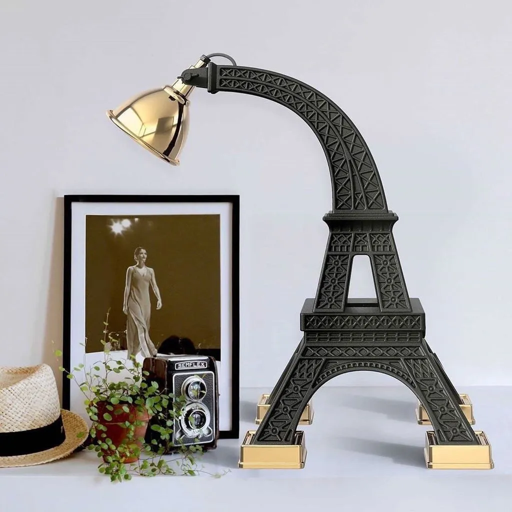 Qeeboo Paris Table Lamps By Studio Job M, Black