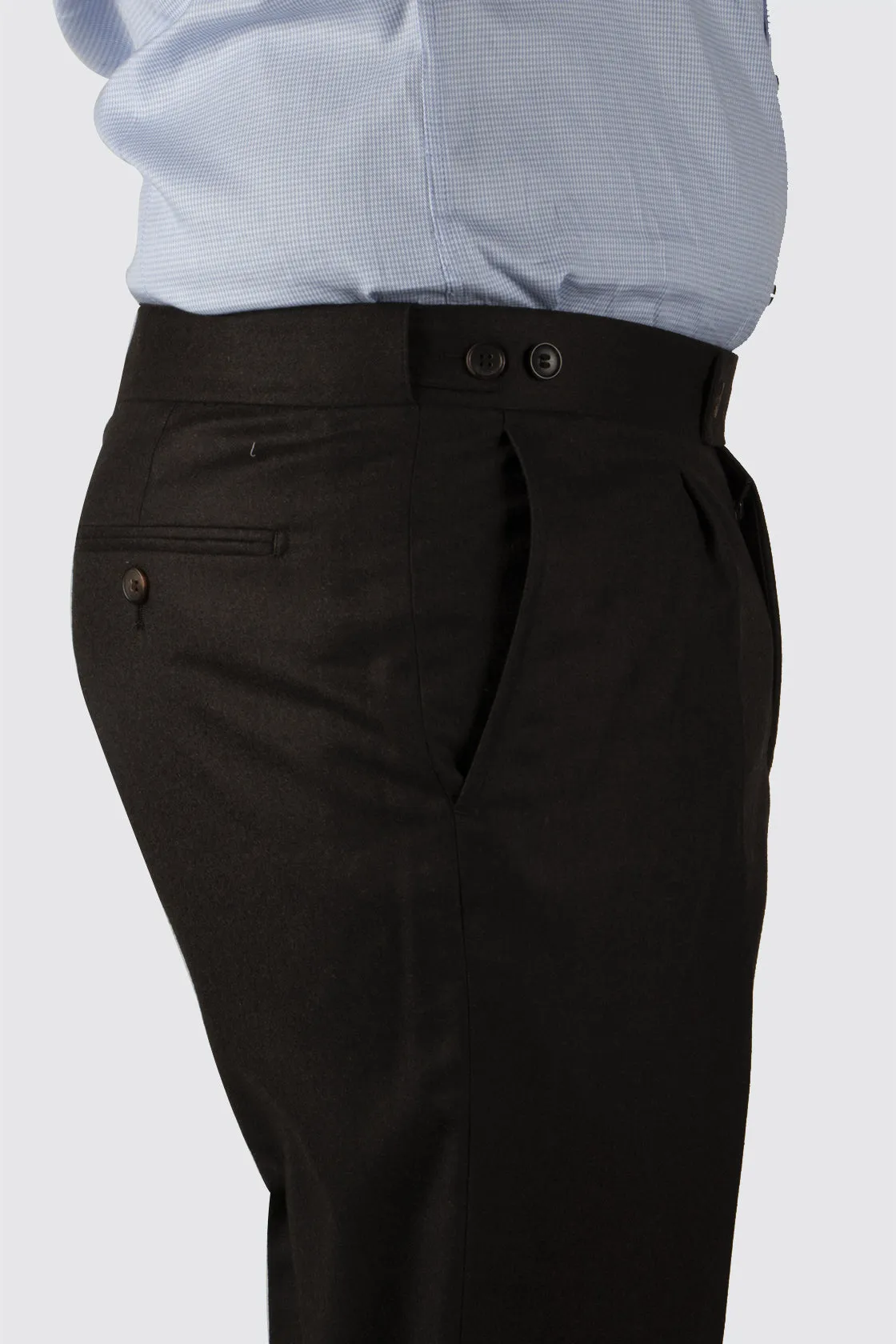 Rembrandt Lotus Flannel Trouser Brown