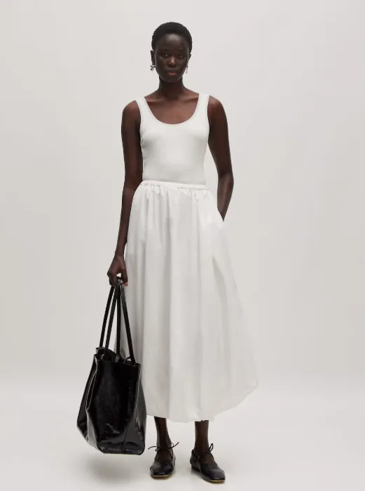 REYNA SKIRT WHITE - EDITED