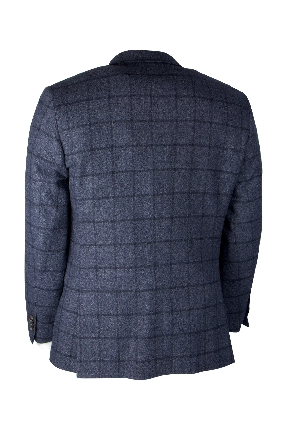 Routleys NPL Check Sports Coat Blue