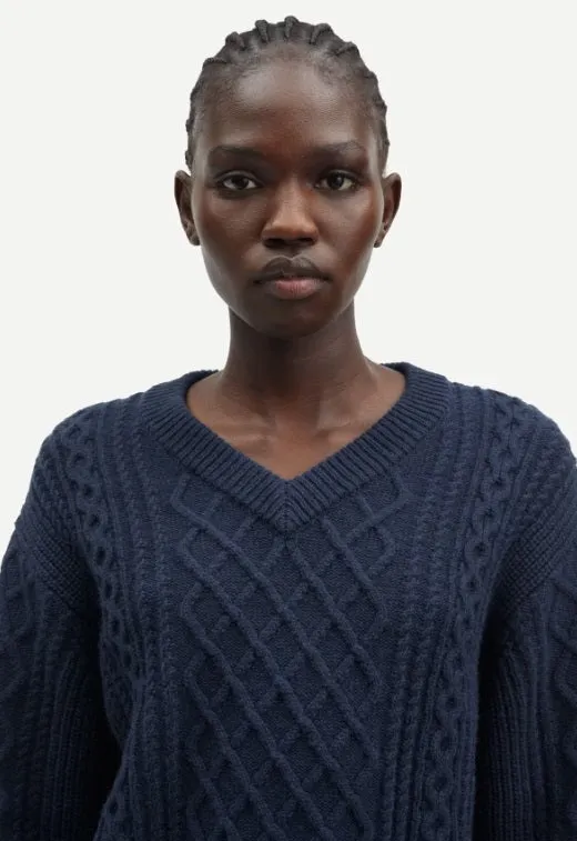 SADENE V-N KNIT - SAMSOE