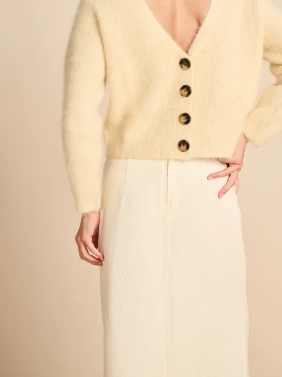 SAN LUIS SKIRT ECRU  - MARCH23