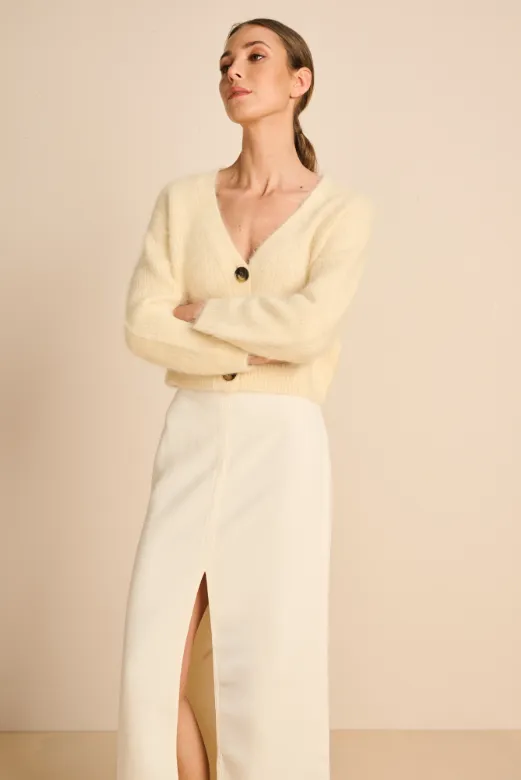 SAN LUIS SKIRT ECRU  - MARCH23