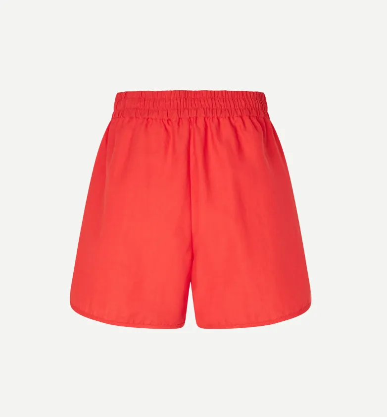 SAYUNA SHORTS FLAME SCARLET - SAMSOE