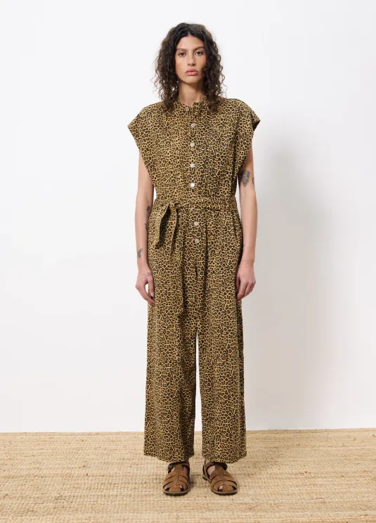 SCHEILA LEOPARD JUMPSUIT - FRNCH