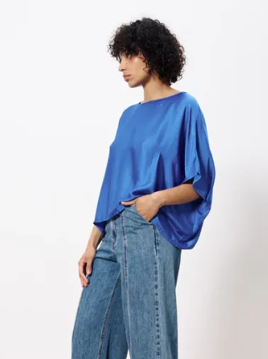 SIA BLUE TOP - FRNCH