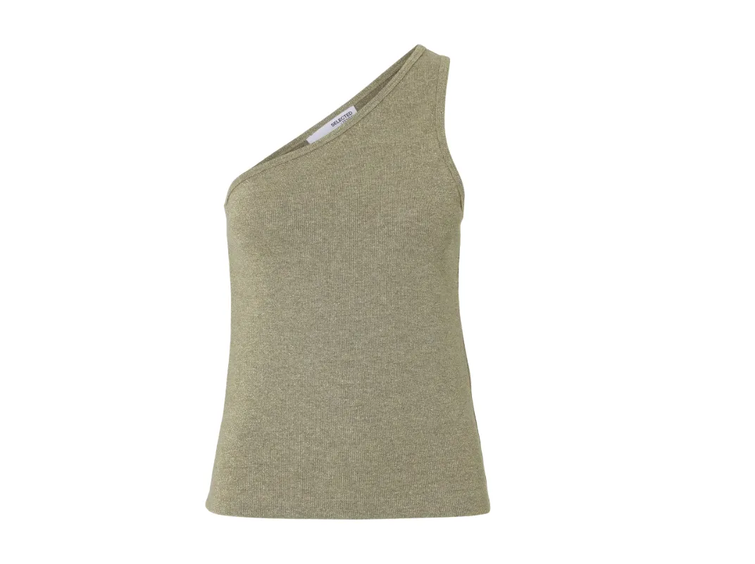 SLFAYA ONE SHOULDER TOP - SELECTED FEMME