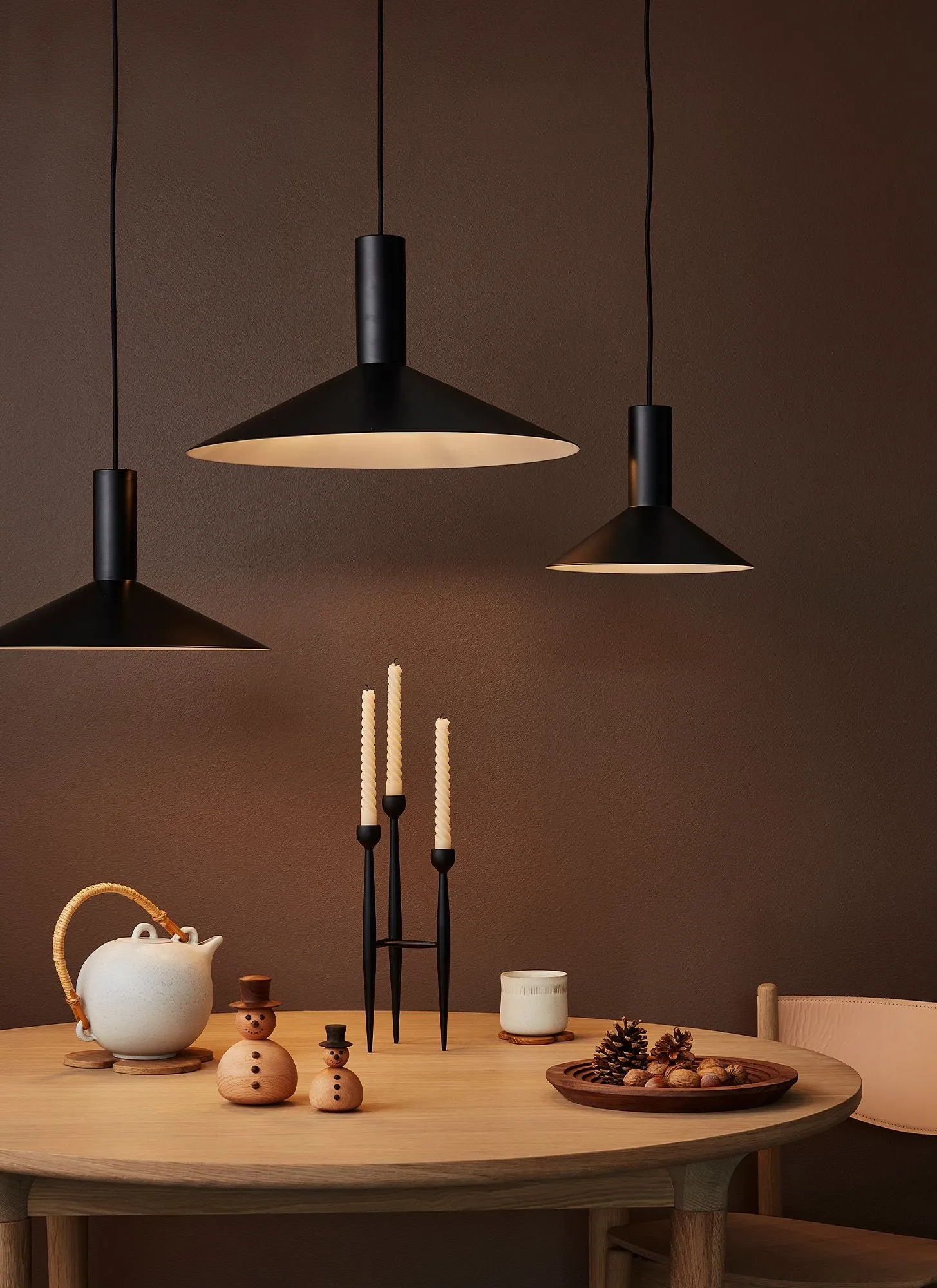 Spring Copenhagen Formula Pendant Lamp ø50, Black