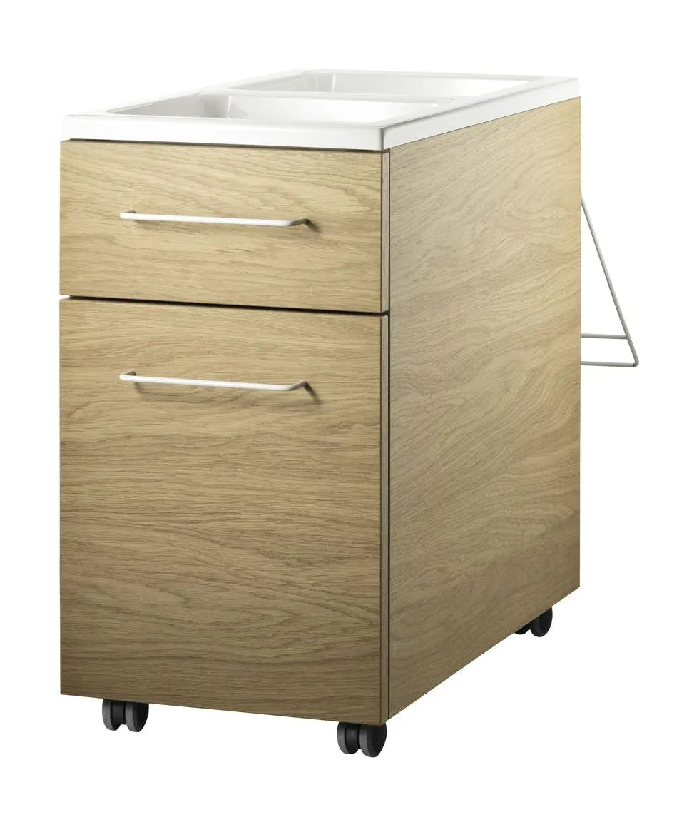 String Furniture Works Roll Container, Oak