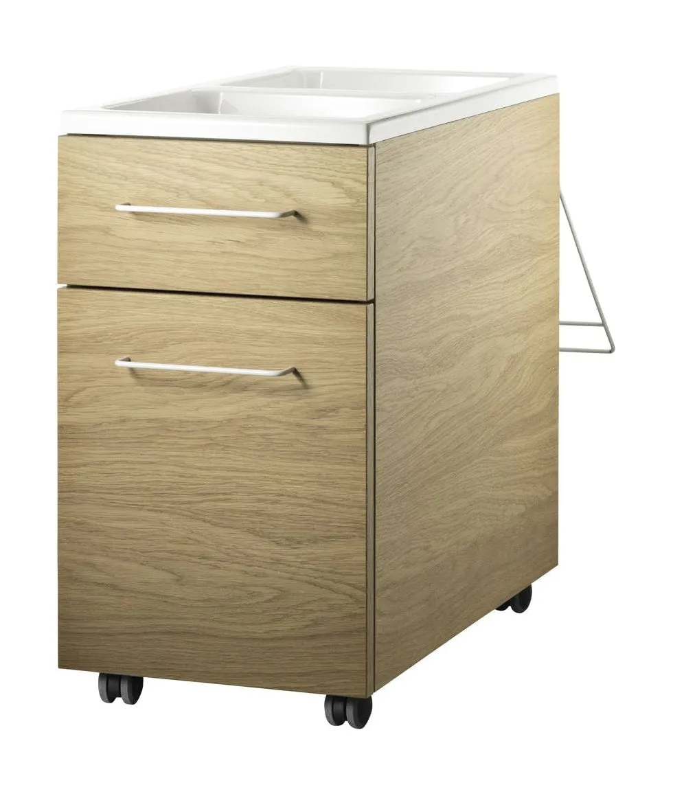 String Furniture Works Roll Container, Oak