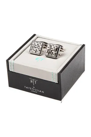 Tateossian Cufflink Square