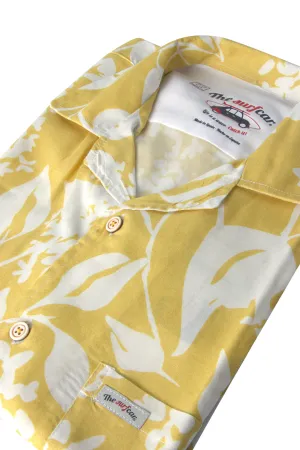 The Surf Car S.Bowl Print SS Shirt Yellow