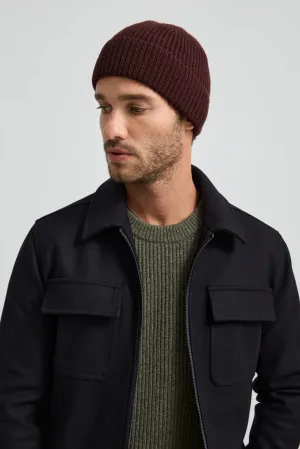 Toorallie Rib Knit Beanie Cacao