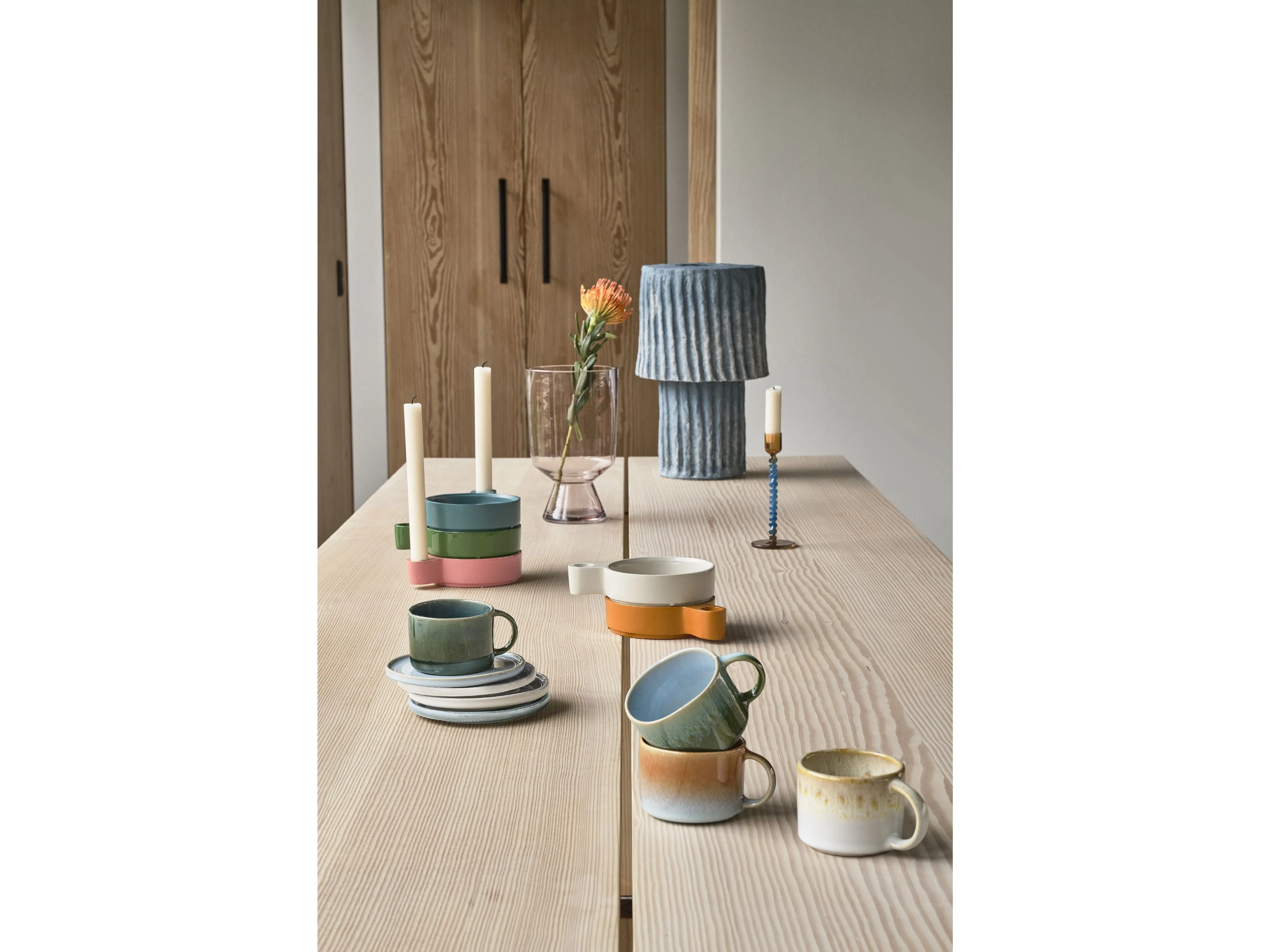 Villa Collection Styles Lamp ø 25 X 44 Cm, Blue