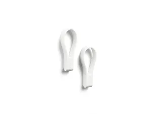 Zone Denmark Towel Rail 9 Cm 2 Pcs., White